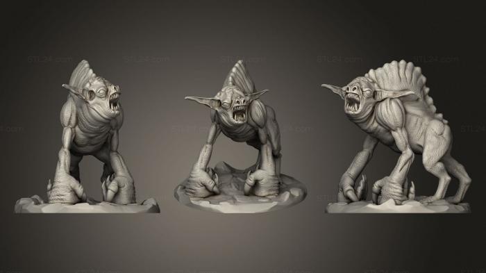 Miscellaneous figurines and statues (Imp, STKR_1358) 3D models for cnc